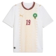 Maroc Youssef En-Nesyri #19 Tricou Fotbal Replică Mondial 2026 Barbati Deplasare